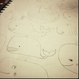 Whale Sketch